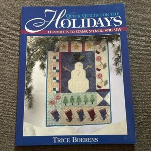 Holiday quilt book